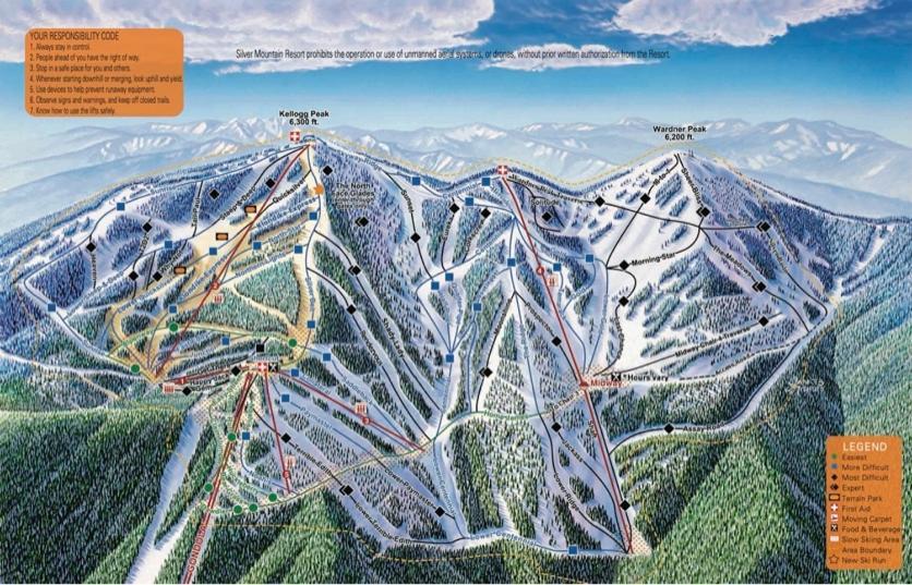 Silver Mountain Resort Келлогг Экстерьер фото